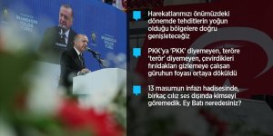 Erdoğan: Güvenli hale getirdiğimiz yerlerde ne kadar gerekiyorsa o kadar kalacağız