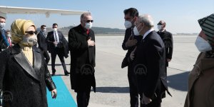 Türkiye Cumhurbaşkanı Erdoğan İzmir'de..