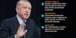 Cumhurbaşkanı Erdoğan: Saldırıların devamı halinde diğer bölgelere yönelik adım atmaktan çekinmeyiz