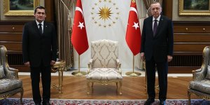 Erdoğan Türkmenistan Dışişleri Bakanı Meredow'u kabul etti