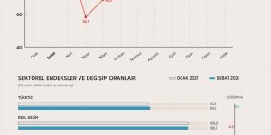 Ekonomik güven endeksi şubatta azaldı