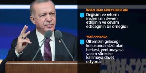 Cumhurbaşkanı Erdoğan: Eylem Planımızın nihai amacı yeni ve sivil bir anayasadır