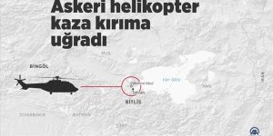 Bingöl'den kalkan askeri helikopter kaza kırıma uğradı: 11 Şehit