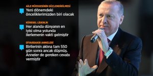Erdoğan: (Kadına karşı şiddetin önlenmesi) Şimdi Meclis'te yeni bir komisyon oluşturuyoruz