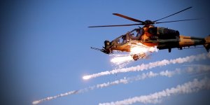 Tel Rıfat'ta teröristlere ait hedefler TSK tarafından vuruldu