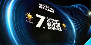 AK Parti 7. Olağan Büyük Kongresi Ankara Spor Salonu'nda gerçekleştiriliyor