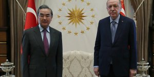 Cumhurbaşkanı Erdoğan, Çin Halk Cumhuriyeti Dışişleri Bakanı Vang Yi'yi kabul etti