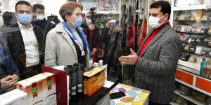 İYİ Parti Genel Başkanı Meral Akşener, Konya'da esnafı ziyaret etti!