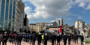 Türk Polis Teşkilatının kuruluşunun 176. yılı Taksim'de kutlandı