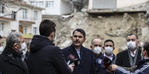 Çevre ve Şehircilik Bakanı Kurum: Açelya Apartmanı ve etrafındaki apartmanlar şu an için risk altında