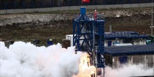 'Ay'a Sert İniş' görevinde kullanılması planlanan hibrit roket motorunun testi başarıyla sonuçlandı