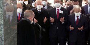 Eski başbakanlardan Yıldırım Akbulut son yolculuğuna uğurlandı