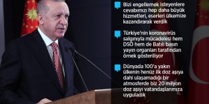Erdoğan: 2021 senesini ülkemiz ve milletimiz için bir şahlanış yılına dönüştüreceğiz