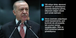 Erdoğan: 128 milyar dolar iddiası baştan sona yanlış, baştan sona cehalet