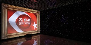 Cumhurbaşkanlığı İletişim Başkanlığı, 23 Nisan'ı dijital gösterimle anlatıyor