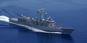 123 düzensiz göçmen, TSK'ya ait TCG Gaziantep'in girişimiyle kurtarıldı