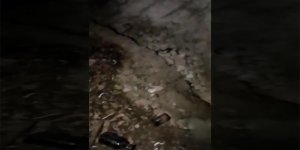 Operasyonlarda tespit edilen mağara kullanılamaz hale getirildi
