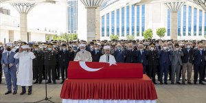 Şehit Jandarma Uzman Çavuş Hüseyin Keleş, Ankara'da son yolculuğuna uğurlandı