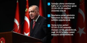 Cumhurbaşkanı Erdoğan, haziran ayına ilişkin kademeli normalleşme takvimini açıkladı