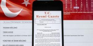 TEBLİĞLER RESMİ GAZETE'DE..
