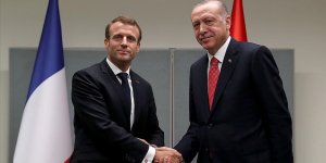 CUMHURBAŞKANI Erdoğan NATO Zirvesi kapsamında Macron ile görüştü