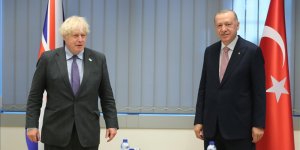 Cumhurbaşkanı Erdoğan, Birleşik Krallık Başbakanı Johnson ile bir araya geldi