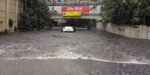 İstanbul'da sağanak etkili oluyor..
