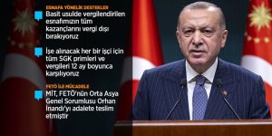 Erdoğan: Emeklilerimizin aylıkları ile bayram ikramiyelerini Kurban Bayramı öncesinde ödeyeceğiz