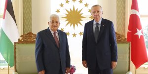 Cumhurbaşkanı Erdoğan ile Filistin Devlet Başkanı Abbas görüştü