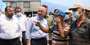 Ulaştırma ve Altyapı Bakanlığı tüm imkanlarını yangın bölgelerine seferber etti