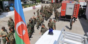 Azerbaycan, orman yangınlarına müdahale için Türkiye'ye üçüncü ekibi gönderdi