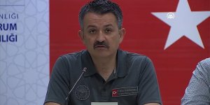 Tarım ve Orman Bakanı Pakdemirli: Şu anda yerleşim yerlerini tehdit eden bir yangın yok