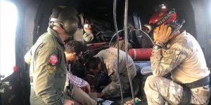 TSK Karadeniz'deki sel felaketinde 681 kişiyi helikopterlerle tahliye etti