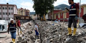 Bozkurt'ta suyun kesildiği bölgelerde bakım ve onarım çalışmaları devam ediyor
