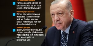 Cumhurbaşkanı Erdoğan'dan flaş açıklamalar