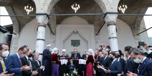Saraybosna'daki Başçarşı Camisi, Cumhurbaşkanı Erdoğan'ın katıldığı törenle yeniden ibadete açıldı