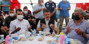 Sel felaketinin yaşandığı Bozkurt'ta hayatını kaybedenler için mevlit okutuldu