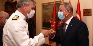 Milli Savunma Bakanı Akar, NATO Askeri Komite Başkanı Oramiral Bauer ile görüştü