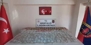 Hakkari'de araziye gömülü 160 kilo eroin ele geçirildi