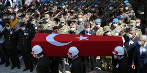 Şehit Piyade Sözleşmeli Er Turgay Abacı, Hatay'da son yolculuğuna uğurlandı