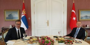 Cumhurbaşkanı Erdoğan, Sırbistan Cumhurbaşkanı Vucic ile görüştü