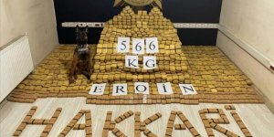 Bakan Soylu Yüksekova'da 566 kilogram eroin ele geçirildiğini bildirdi