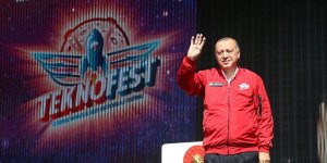 Cumhurbaşkanı Erdoğan TEKNOFEST'te..