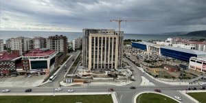 Trabzon Dünya Ticaret Merkezinin yüzde 90'ı tamamlandı