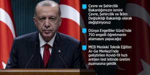 Cumhurbaşkanı Erdoğan: Suriye'nin kuzeyinden kaynaklanan tehditleri bertaraf etmekte kararlıyız