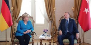 Cumhurbaşkanı Erdoğan, Almanya Başbakanı Merkel ile görüştü
