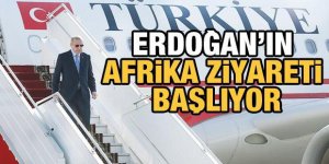 Cumhurbaşkanı Erdoğan'dan Angola, Togo ve Nijerya ziyareti