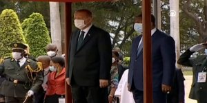 ..Cumhurbaşkanı Erdoğan Angola'da..