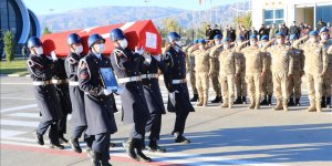 Eren-7 Operasyonu'nda şehit olan Uzman Çavuş Tortumlu'nun naaşı memleketine uğurlandı