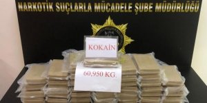 Mersin Uluslararası Limanı'nda 60 Kilo kokain ele geçirildi!